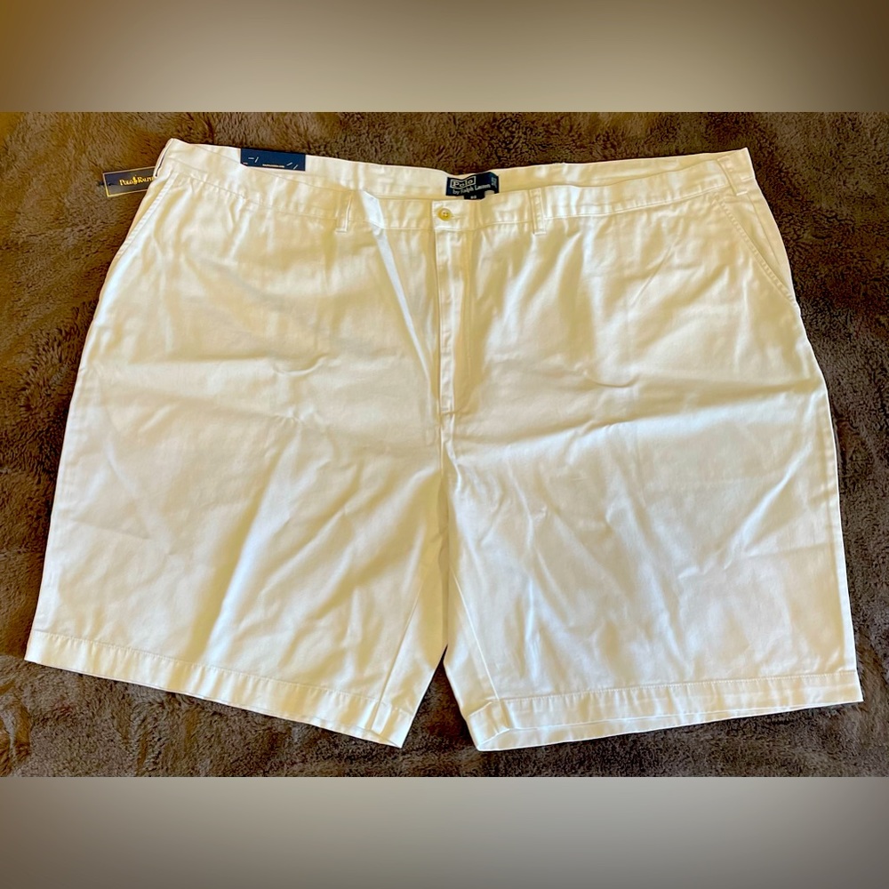 Polo Prospect Shorts Flat Front Size 56B Color White